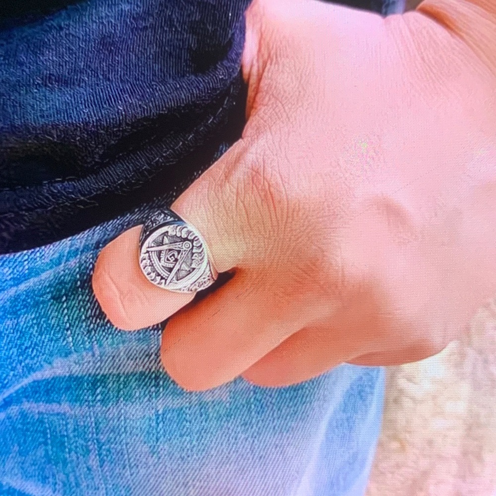 Miansai Silver Symbolic Ring View 2